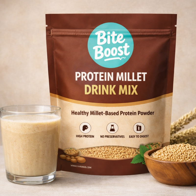 BiteBoost Protein Millet Drink Mix